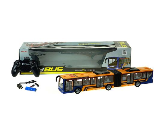 Adar Radio vadāmāis autobuss (4 funkcijas, gaisma) ar akkum. USB uzlāde 44 cm 581784