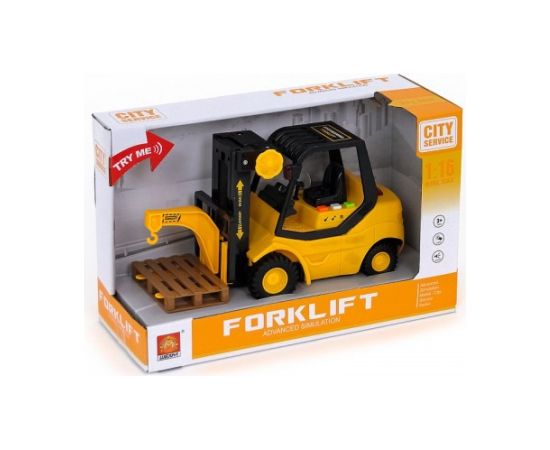 Adar Iekrāvējs Forklift ar skaņu un gaismu 24 cm 488083