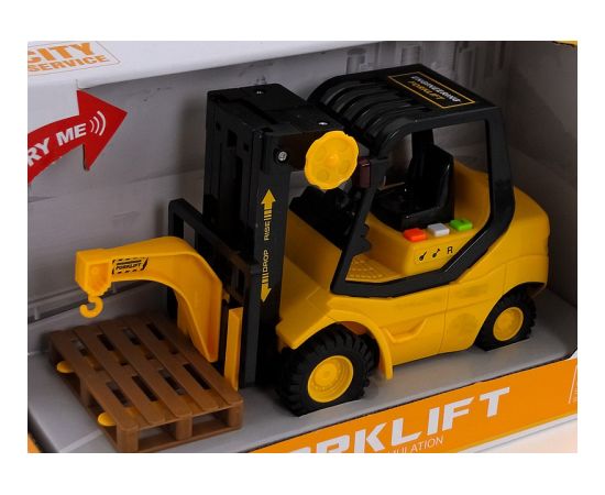 Adar Iekrāvējs Forklift ar skaņu un gaismu 24 cm 488083