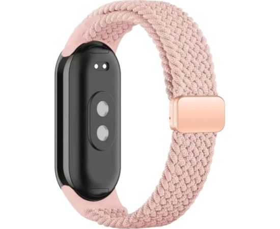 Tech-Protect watch strap NylonMag Xiaomi Smart Band 8/9, dusty rose