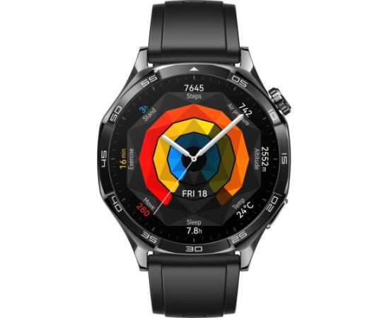 Huawei Watch GT 5 46mm, stainless steel/black