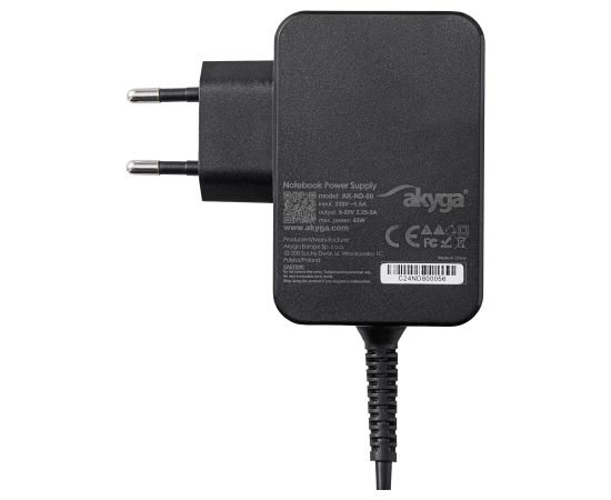 Akyga power supply AK-ND-81 5 - 20V | 3 - 3.25A 65W USB-C Power Delivery 3.0 GaN