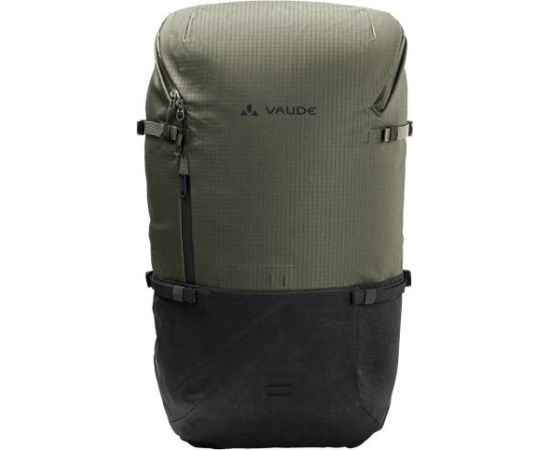 Vaude CityGo 30 II / Melna / Tumši zaļa / 30 L