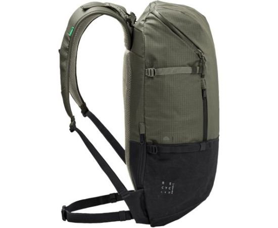 Vaude CityGo 30 II / Melna / Tumši zaļa / 30 L