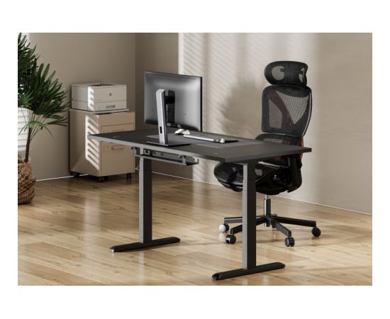 Adjustable Height Table Up Up Thor Black, Table top M Black