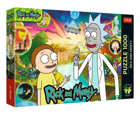 TREFL Premium Plus Пазл Rick and Morty, 1000 шт.