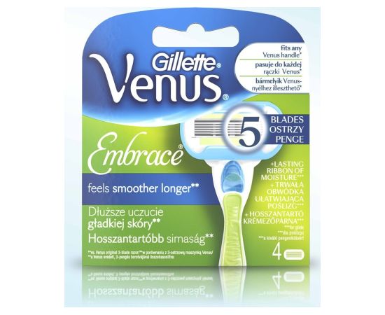 Gillette Venus Embrace wkłady do maszynki 4szt