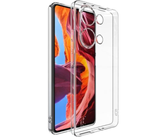 Mocco Clear Back Case 1mm Aizmugurējais Silikona Apvalks Priekš Xiaomi Redmi Note 13 Pro 4G