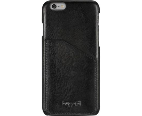 Bugatti Londra Burnished Case Ādas Apvalks Priekš Apple iPhone 7 / 8 Melns (EU Blister)