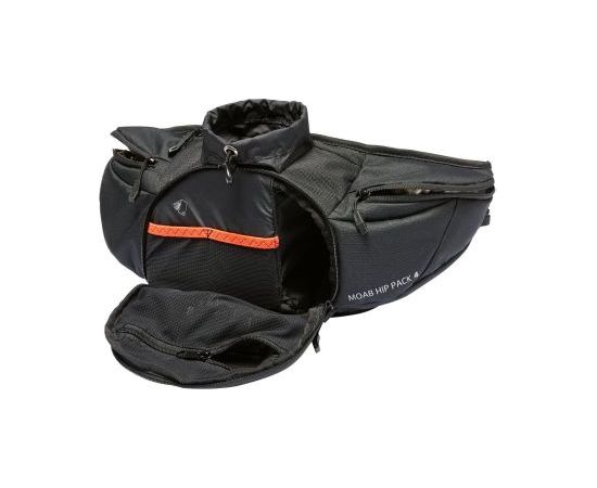 Vaude Moab Hip Pack 4 / Melna / Tumši zaļa / 4 L