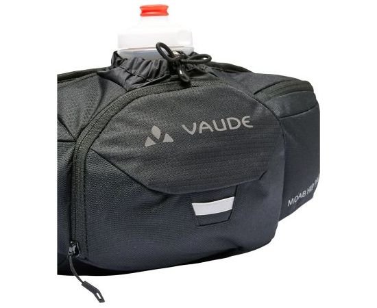 Vaude Moab Hip Pack 4 / Melna / Tumši zaļa / 4 L