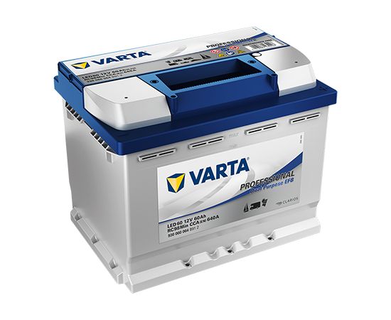 VARTA 60Ah 640A Professional EFB 242*175*190 -+ B13