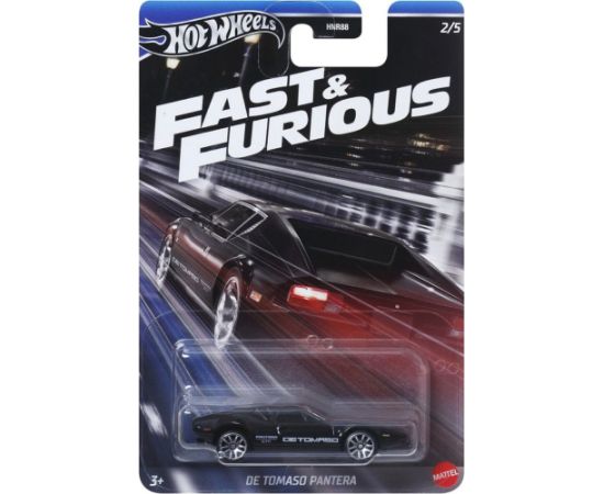 Mattel Hot Wheels: Fast  Furious - De Tomaso Pantera (HRW52)