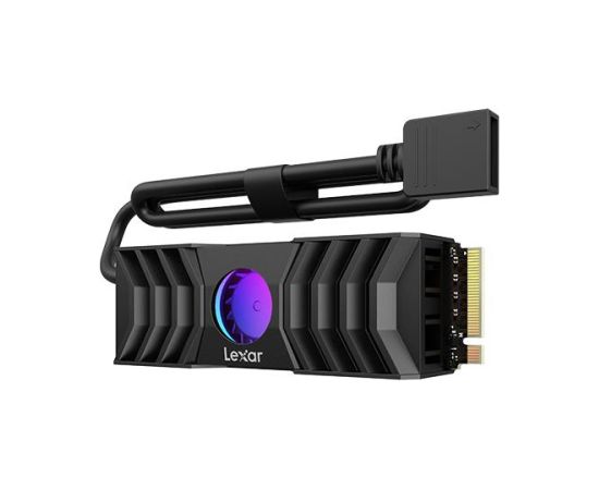 SSD LEXAR NM1090 2TB M.2 PCIe Gen4 NVMe Write speed 11000 MBytes/sec Read speed 12000 MBytes/sec 2.45mm TBW 1400 TB MTBF 1500000 hours LNM1090002T-RNANG