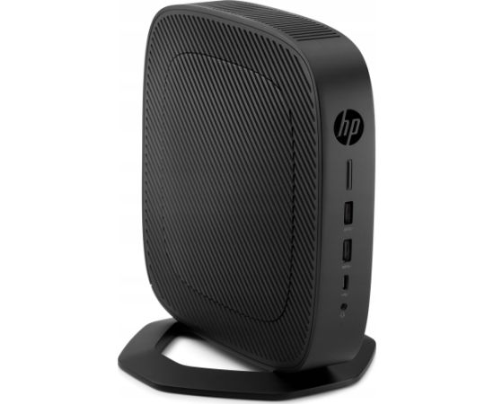 Komputer HP HP Pro t550 - Thin Client - USFF - 1 x Celeron J6412 / 2 GHz - RAM 8 GB - Flash 32 GB - eMMC - UHD Graphics - 1GbE, Bluetooth 5.2 - WLAN: 802.11a/b/g/n/ac/ax, Bluetooth 5.2 - HP ThinPro - Monitor: keiner - Tastatur: International Englisch