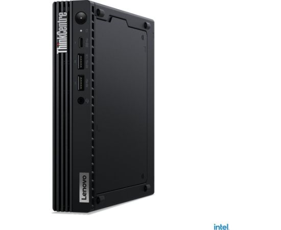 Komputer Lenovo Lenovo ThinkCentre M70q Gen4 12E3 - Mini - Core i3 13100T / 2.5 GHz - RAM 8 GB - SSD 128 GB - NVMe - UHD Graphics 730 - 1GbE, Wi-Fi 6E - WLAN: Bluetooth 5.1, 802.11a/b/g/n/ac/ax (Wi-Fi 6E) - kein Betriebssystem - Monitor: keiner - Tastatur