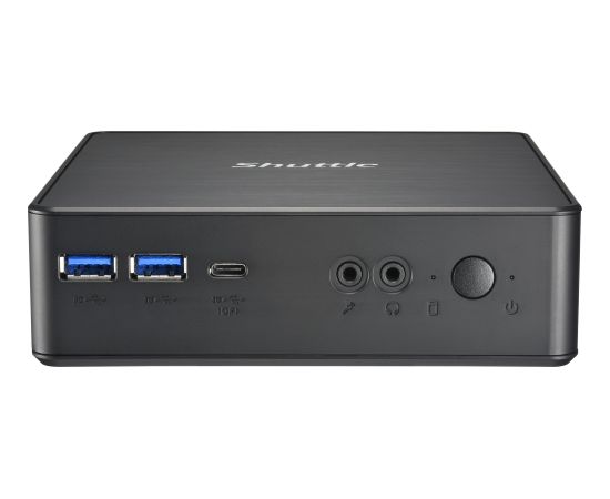 Komputer Shuttle Shuttle Barebone NC40U5 Black (Core i5-1235U) 24/7, Dual Video, Ultra HD