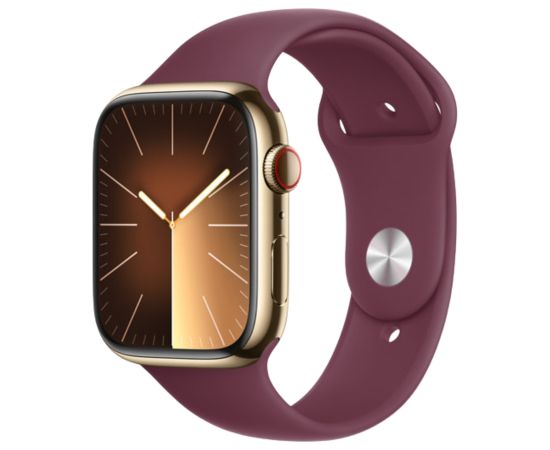 Apple Watch Series 9 41mm GPS + Cellular Stainless Steel - Gold (Atjaunināts, stāvoklis kā jauns)