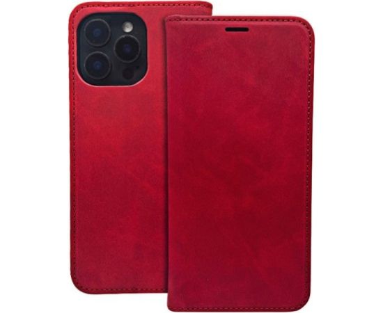 iLike Samsung  Galaxy A54 5G Smart Suede case Red