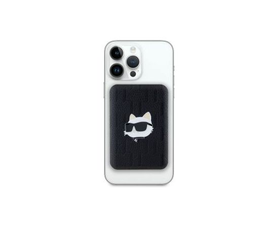 Karl Lagerfeld -  Karl Lagerfeld Embossed Choupette Head MagSafe Powerbank 5000mAh Black