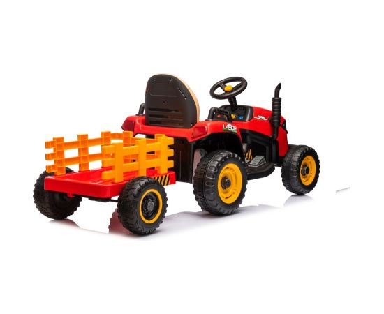 Lean Cars BBH-030 Red Battery Tractor