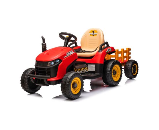 Lean Cars BBH-030 Red Battery Tractor