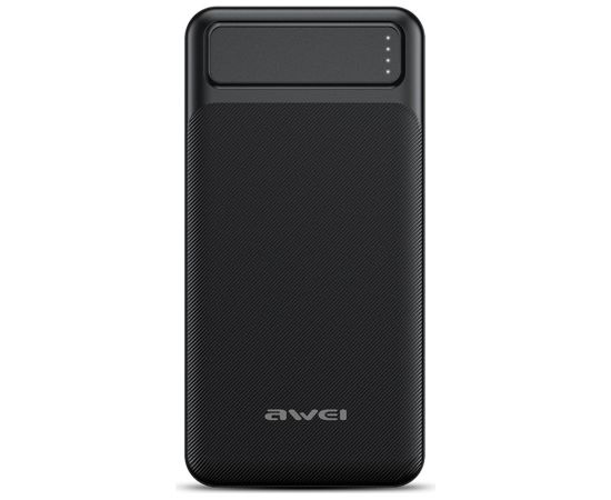 Внешний аккумулятор Power Bank Awei P6K 5V/2.1A 20000mAh черный