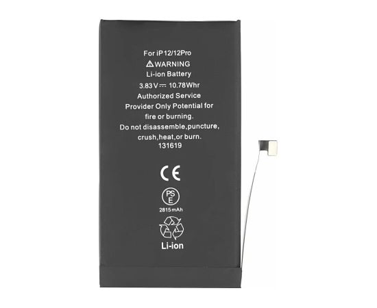 Аккумулятор Apple iPhone 12/12 Pro 2815mAh (no Pop-up) OEM