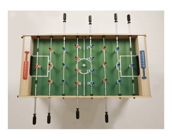 Football table GARLANDO F-3 Foldy Maple colour telescopic rods