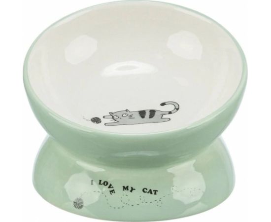 Trixie Trixie Miska Ceramiczna dla Kota Podwyższona 150ml 13cm