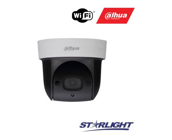 Dahua Mini 2 Megapixel HD Network IR PTZ Dome Camera, x4 zoom WIFI