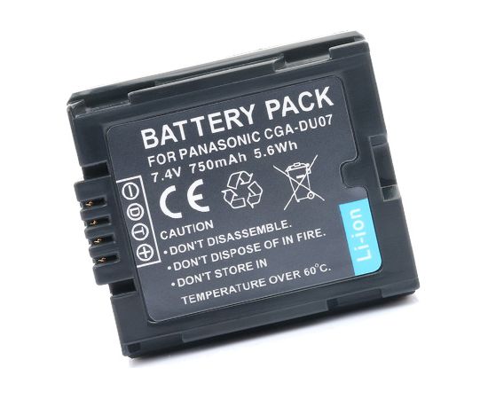 Extradigital Panasonic VW-VBD070, CGA-DU07 battery