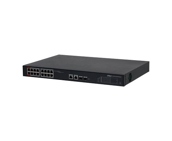 Dahua PoE switch 100Mbps 16+2G uplink S4101-16ET2GF-240-C