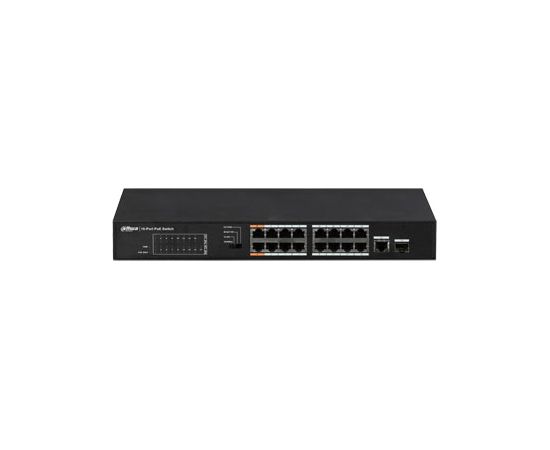 Dahua PoE switch 100Mbps 16portu+1G uplink