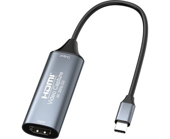 EXD Внешняя карта видеозахвата  HDMI 4K/30Hz to USB3.0 Type-C