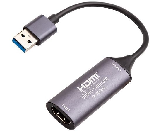 EXD Внешняя карта видеозахвата  HDMI 4K/30Hz to USB3.0 Type-A