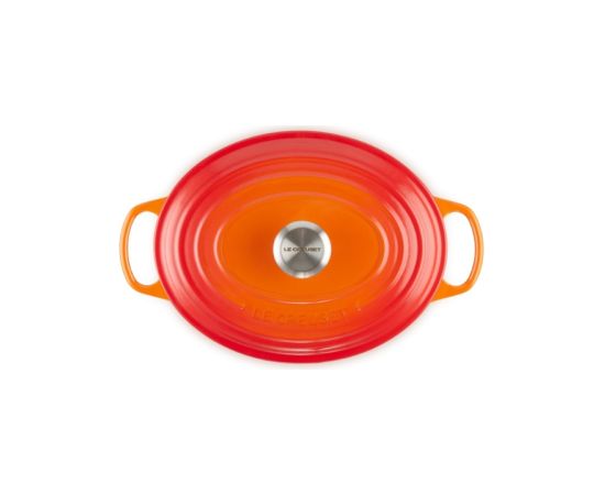 Le Creuset Кастрюля чугунная овальная 27см/4,1л оранжевый