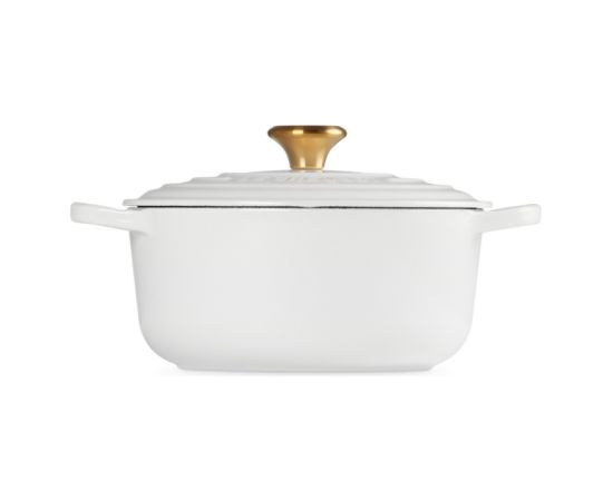 Le Creuset Čuguna katls apaļš Ø20cm / 2,4L balts