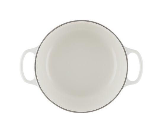 Le Creuset Čuguna katls apaļš Ø20cm / 2,4L balts