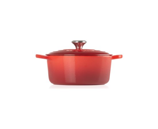 Le Creuset Чугунная кастрюля круглая Ø26см / 5,3л красная