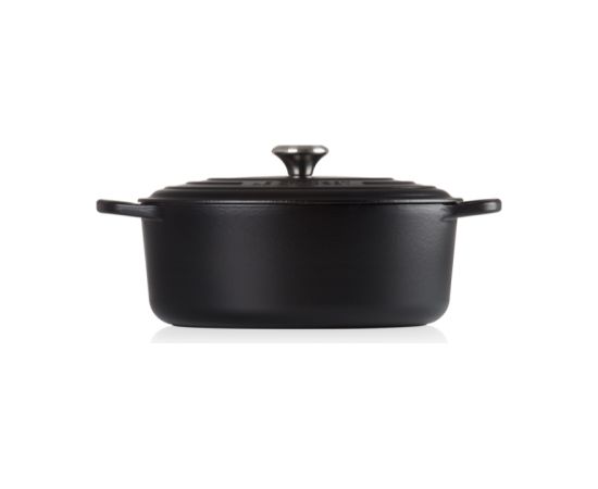 Le Creuset Чугунная кастрюля овальная 31 см / 6,3 л матовая черная