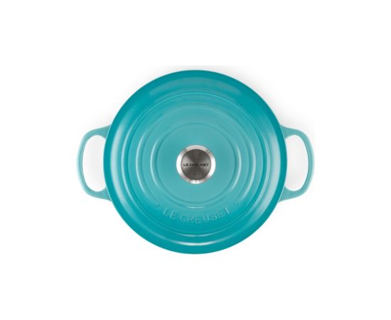 Le Creuset Чугунный горшок круглый Ø26см / 5,3л светло-голубой