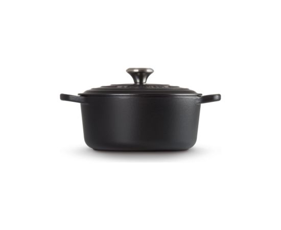 Le Creuset Чугунный чайник круглый Ø24см / 4,2л мат черный