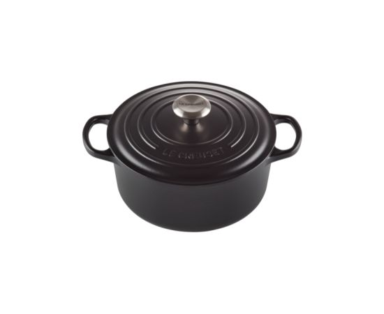 Le Creuset Čuguna katls apaļš Ø24cm / 4,2L matēts melns