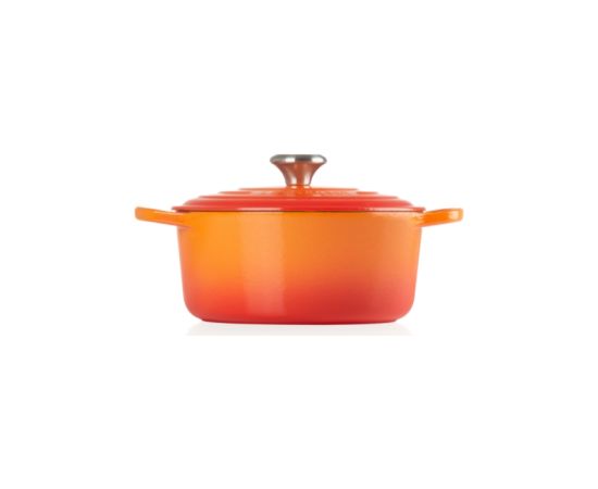 Le Creuset Чугунная кастрюля круглая Ø26см / 5,3л оранжевая