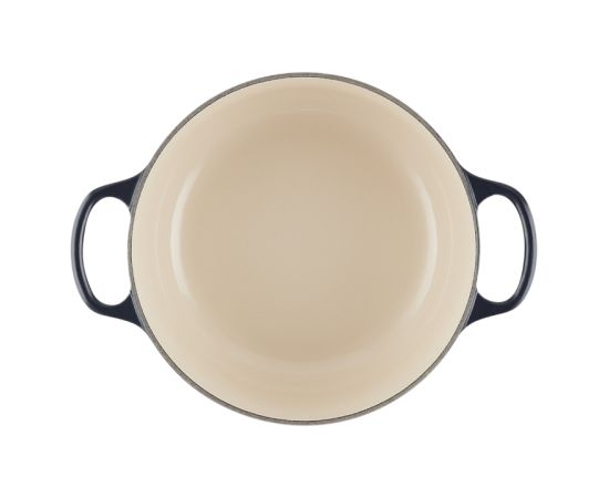 Le Creuset Чугунный горшок круглый Ø20см / 2,4л темно-синий