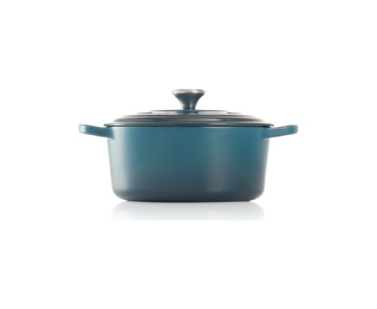 Le Creuset Чугунная круглая кастрюля Ø24см / 4,2л синий