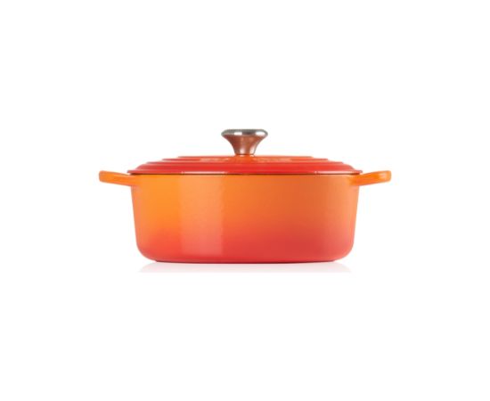 Le Creuset Чугунная кастрюля овальная 31 см / 6,3 л оранжевая