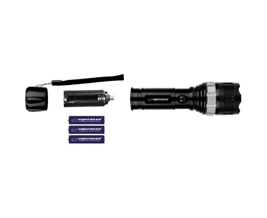 Esperanza EOT071 Flashlight Black, LED Flashlight