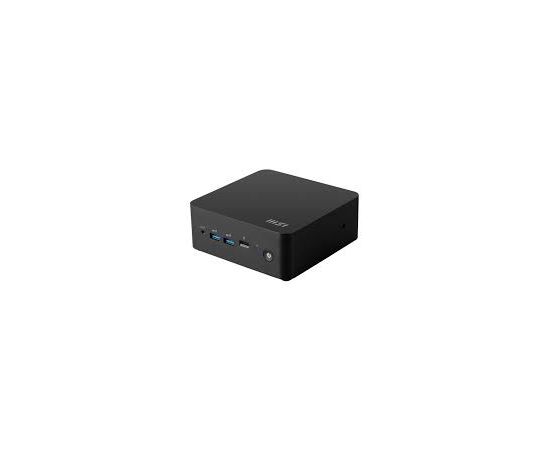 MSI Cubi NUC 1M-003EU Intel Core 3 100U 8 GB DDR5-SDRAM 512 GB SSD Windows 11 Pro Melns